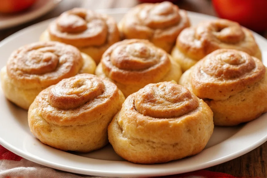 baked apple cinnamon rolls