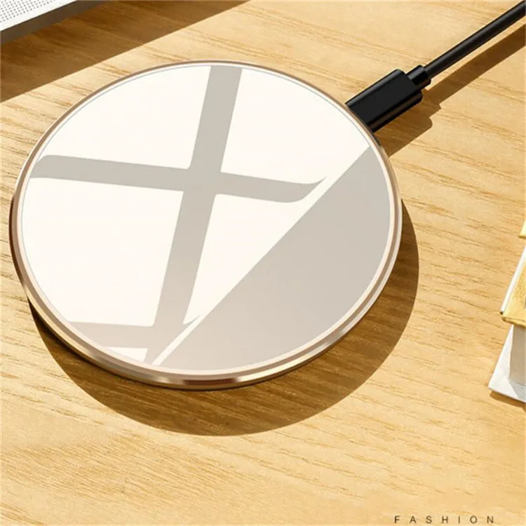 

10W Mirror mobile wirelessr charger QI Wireless Charger phone charger plates wireless for Iph