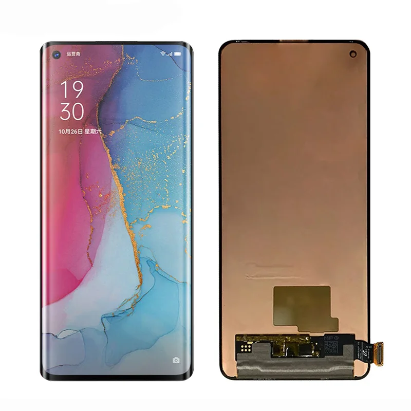 

Original Quality 6.55" LCD For Oneplus 8 Full LCD Display Screen Digitizer Glass Touch Assembly For Oneplus 8 Smartphones, Black silver