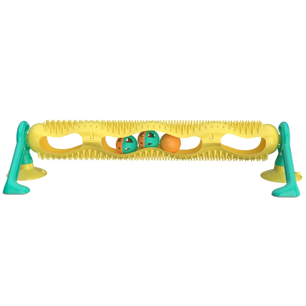 

New Pet Accessories Interactive Amusement Track Ball Toy With Suction Cup Table Tennis Cat Toys Stocked