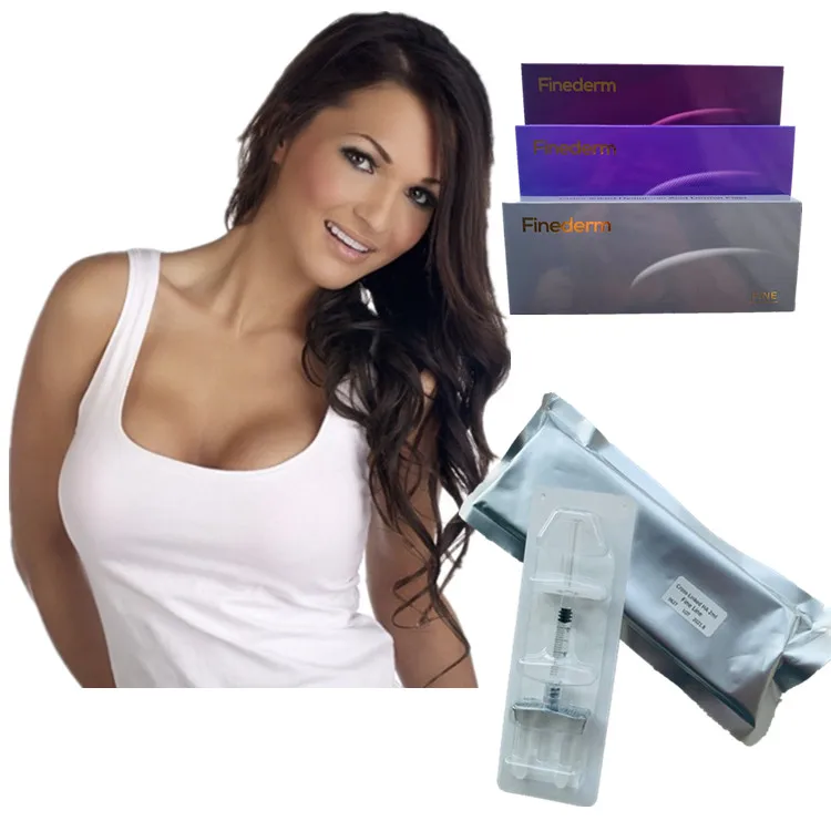 

Finederm Subskin 10ml Hyaluronic Injections Dermal Filler To Increase Breast Size, Transparent