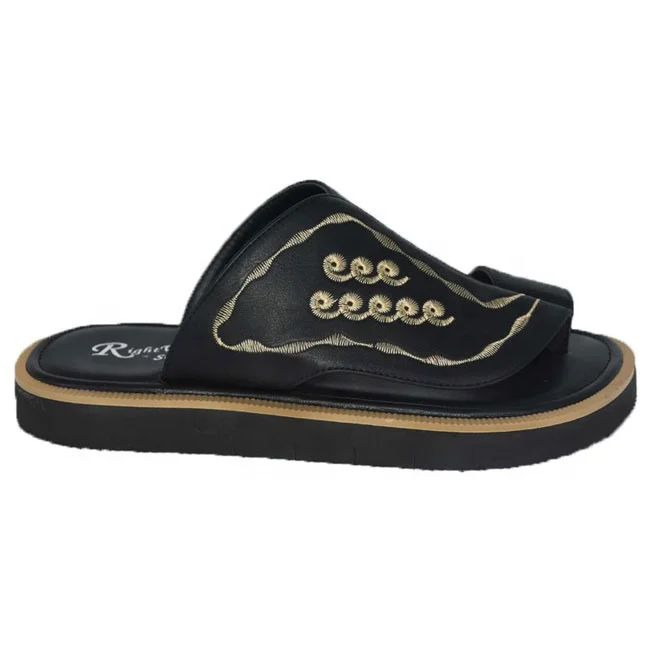

Hot selling new summer men's outdoor comfortable casual sandals slippers, Black