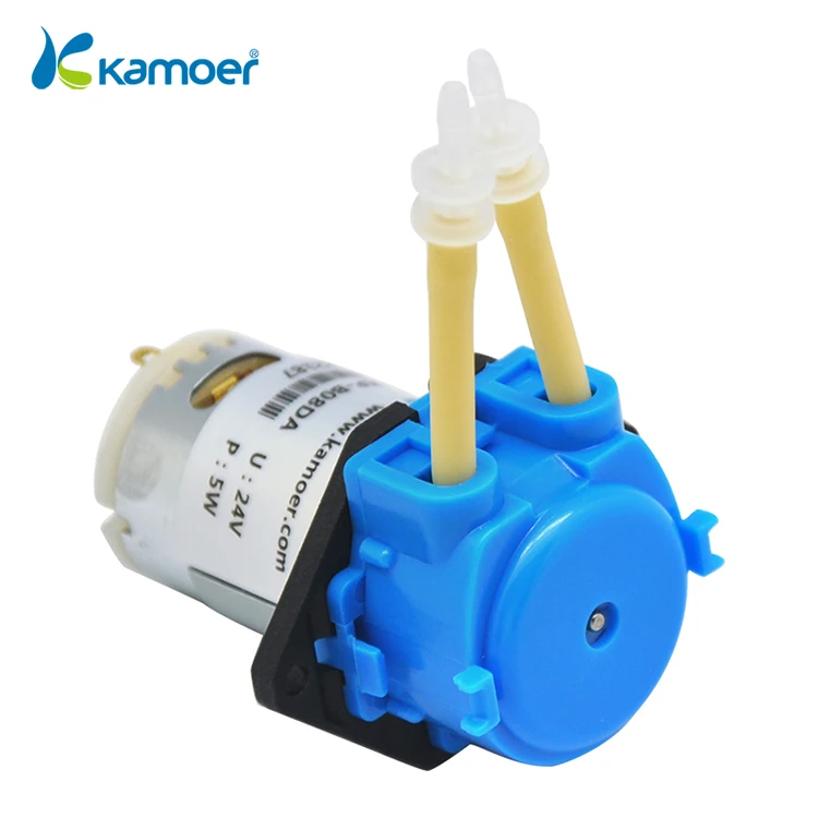 

Kamoer 3v/6v/12v/24v DC Motor Sample Analysis Peristaltic Pump, Black , yellow, blue , green