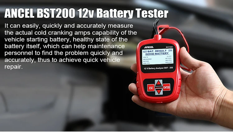 ANCEL BST200 Battery Tester