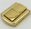 Luggage hardware accessories Die-casting lock Zinc alloy High-grade jewelry box wooden box locks Hardware flat buckle