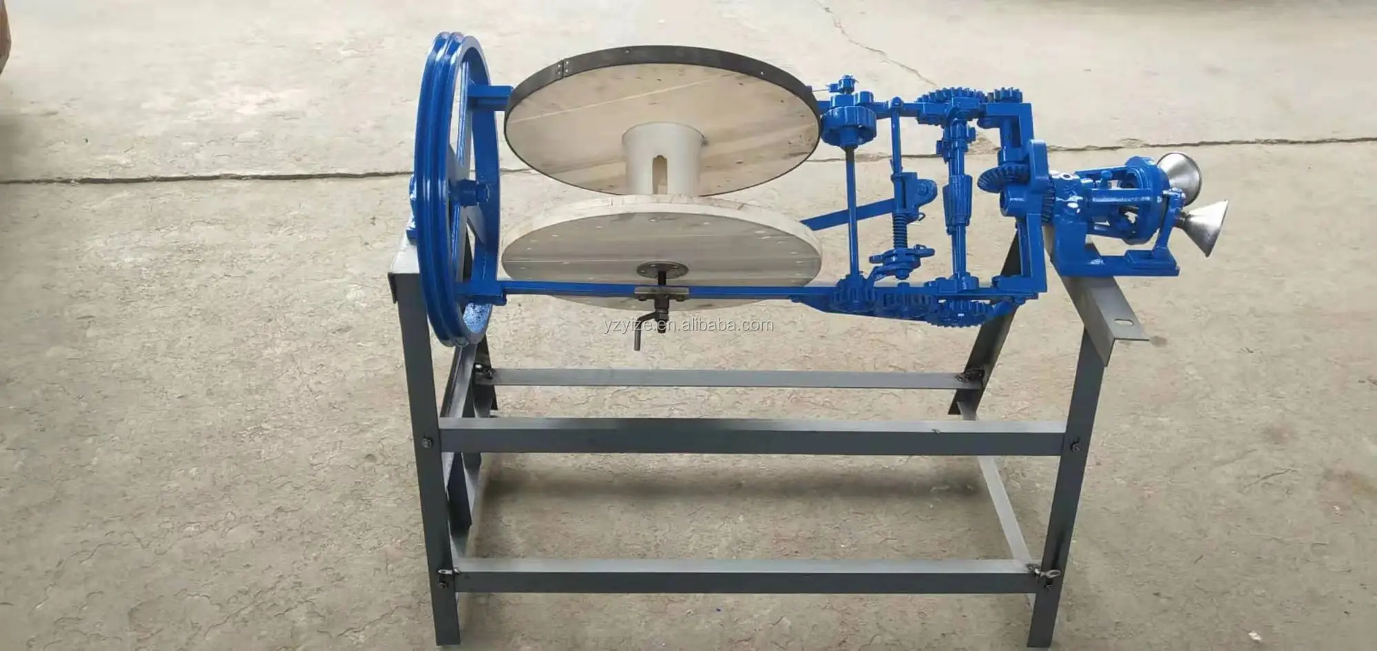 Automatic Straw Rope Knitting Making Spinning Machine Grass Rope