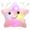Animated Creative stuffed soft Musical Led Light Up Start Plush Pillow Accompany Kids at Night Singing Gift for Toddlers