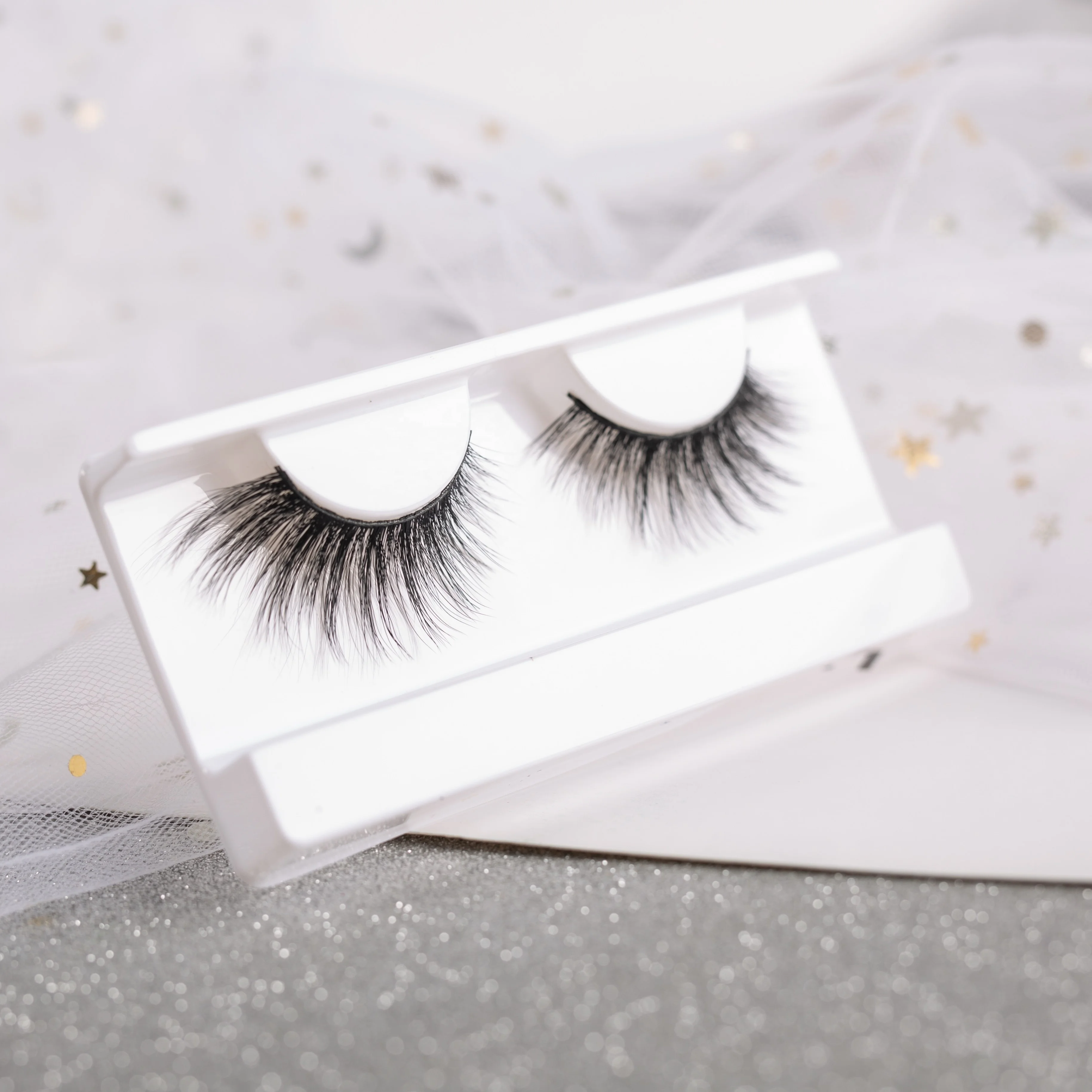 

private vendor top quality wholesale Vison natural fluffy 3d faux mink lash 20 pairs mink eyelashes