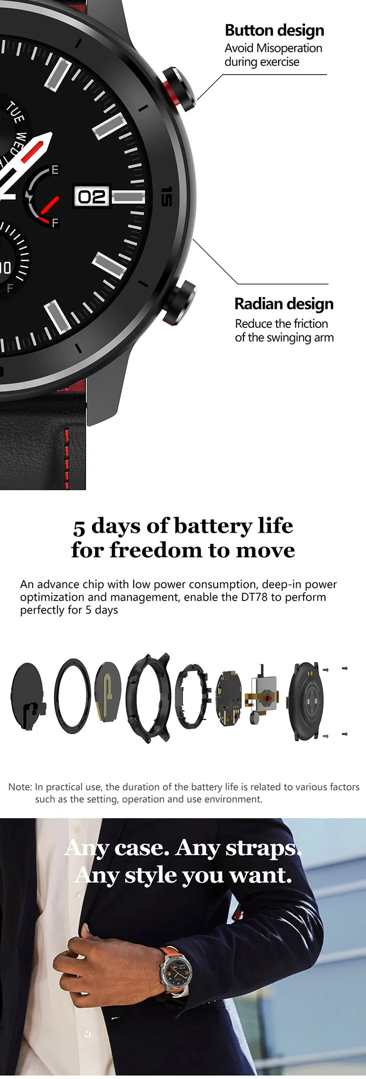 Oem Manufacture 2020 New Product Wearfit 2.0 Smart Bracelet With User