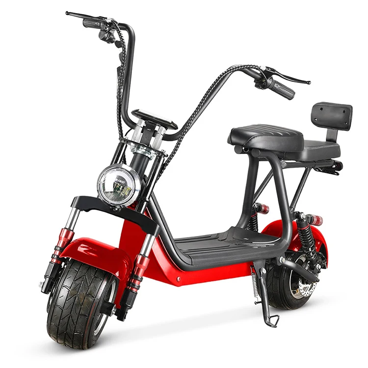 

60v small citycoco electric scooter 800w for adult motorcycle 2 wheel sale powerful motor china fat tire prices cheap e scooter