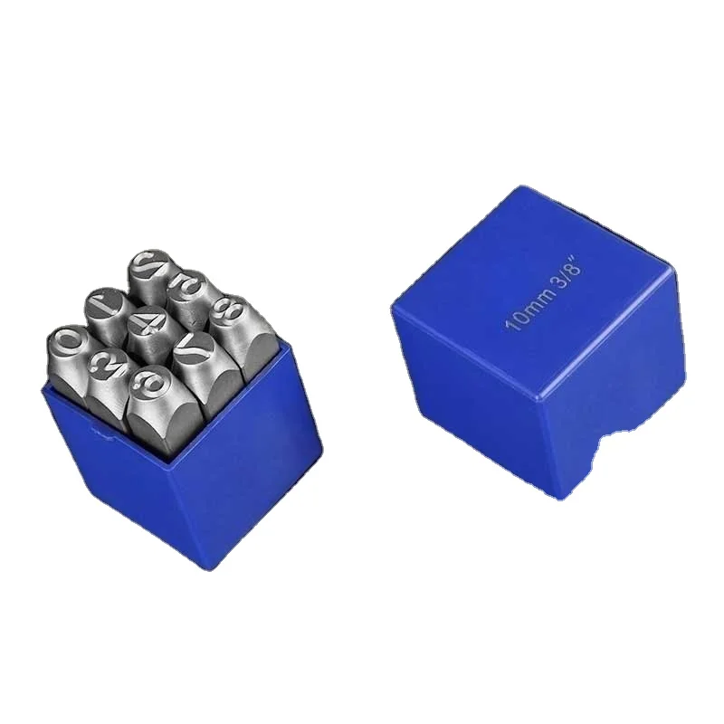 

XuQian Jewelry Stamp Kit with Alphabet Number Punch Set for Jewelry Making, Steel