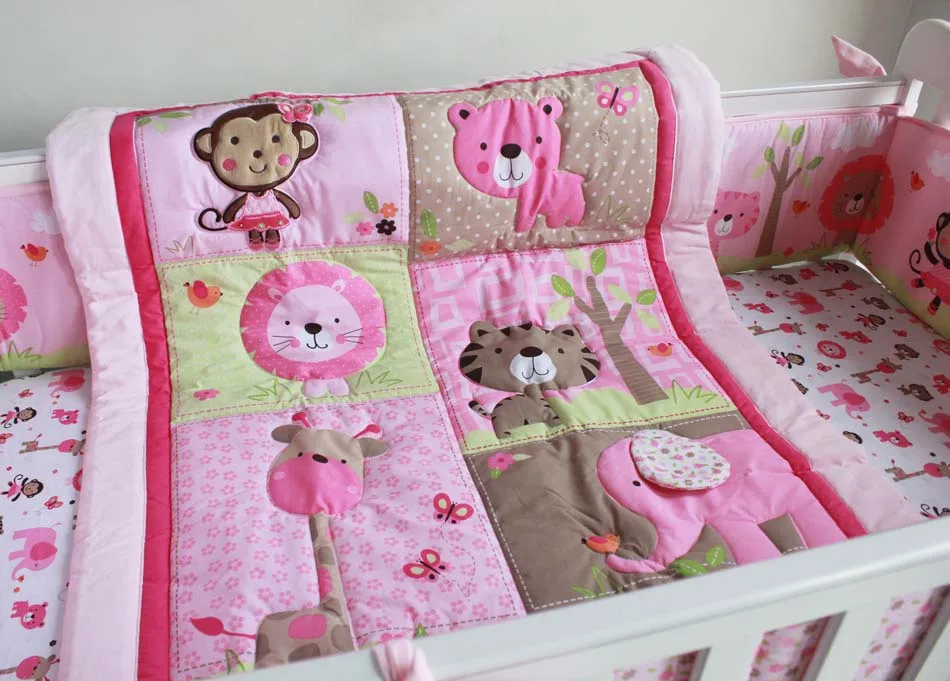 
100% cotton custom printed 3d baby bedding set 