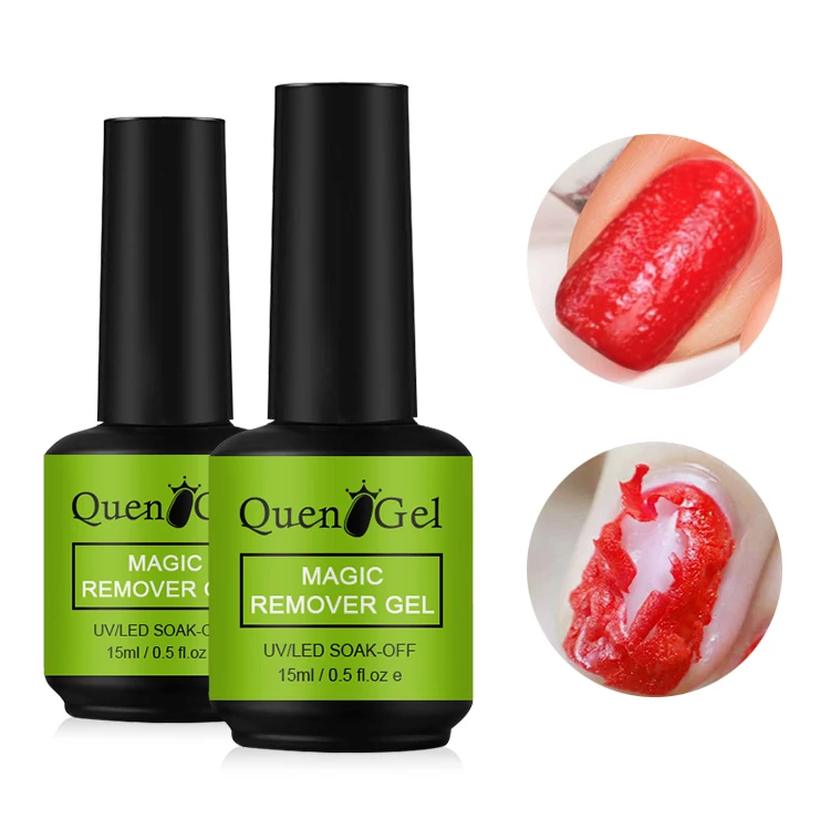 

Oem Odm Custom 15ml Soak Nail Gel Polish Remover