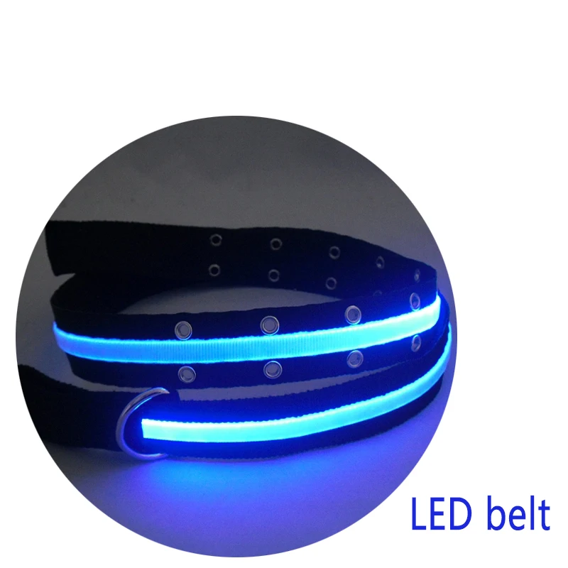 

adjustable LED waist tranier belt for men