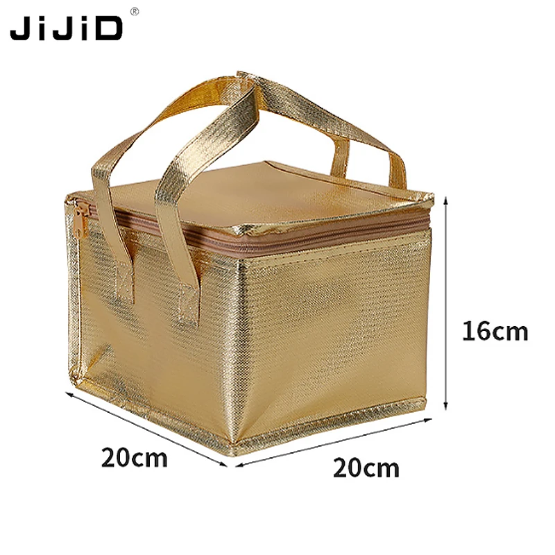 

JiJiD Promotional Insulated Lunch Cooler Bag Insulation bag Cooler Holographic Cooler Bag Insulated