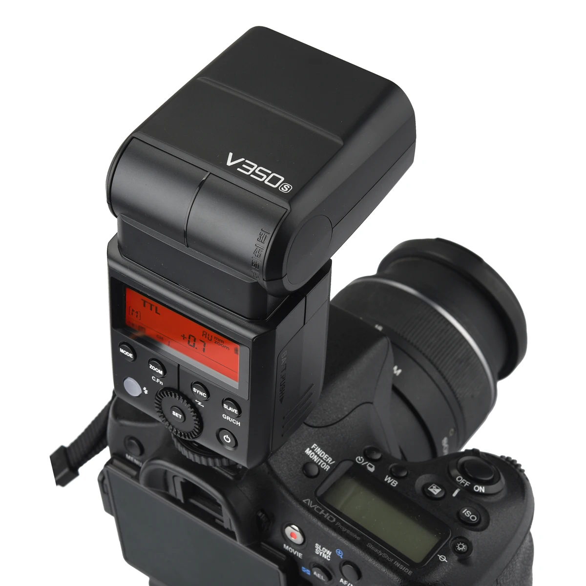 

Godox Mini V350O TTL Flash Speedlite W/ 2000mAh Battery For all brand camera