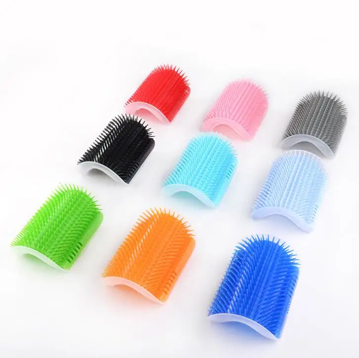 

Wholesale Grooming Cat itching massager 3-in-1 Massage Clean stop itching Itching Corner Horns Hair Cat Pet Comb Brush