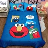 Cartoon series little furball printed 4 pieces cotton bedding set