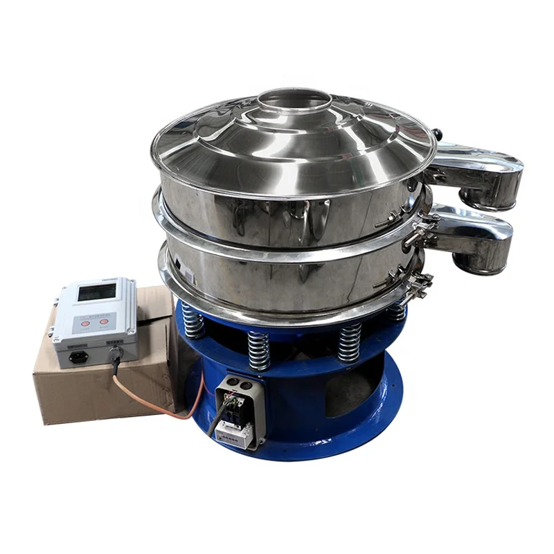 Circular Motion Sodium Caseinate Vibrating Screen with Ultrasonic Device for Sale