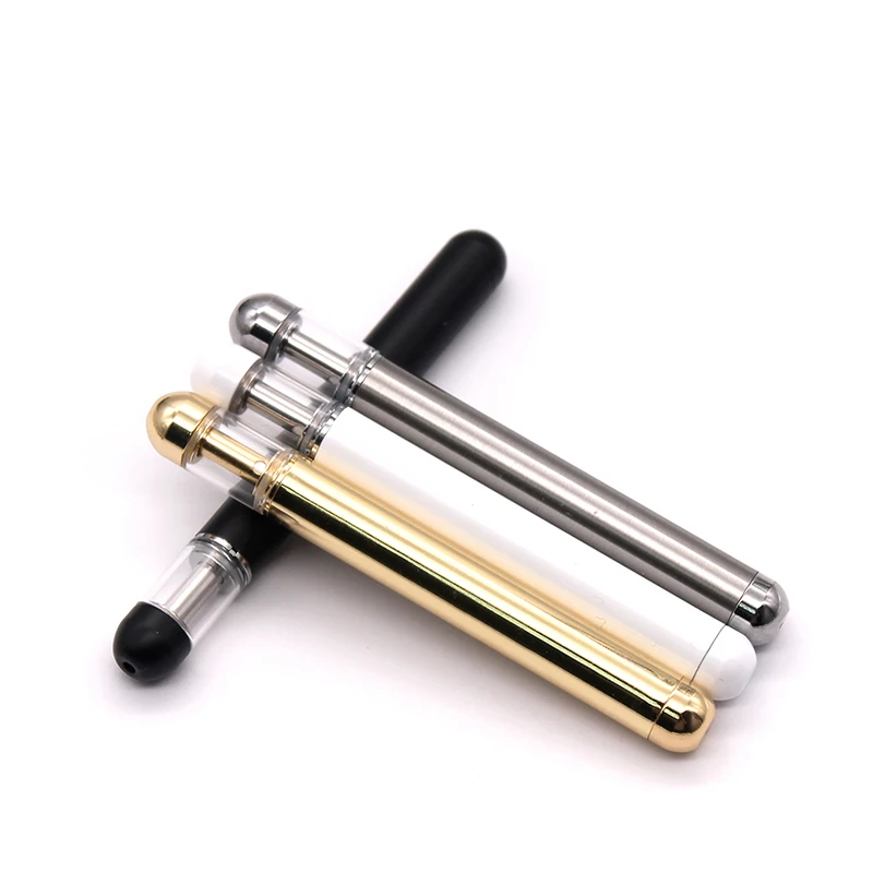 

USA products cbd vaporizer micro USB rechergeable 530mah 280mah cbd vap pen empty 1.2ml melatonin vape, White/ black/ gold/ customized color