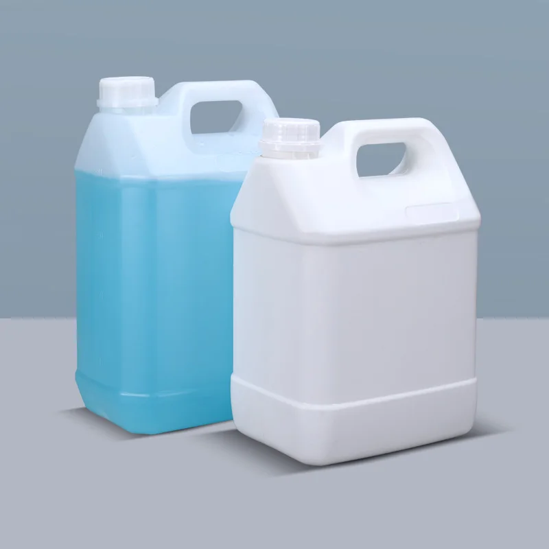 

1 Gallon Food Grade Plastic Translucent Barrel Jerry can For Liquid Storage