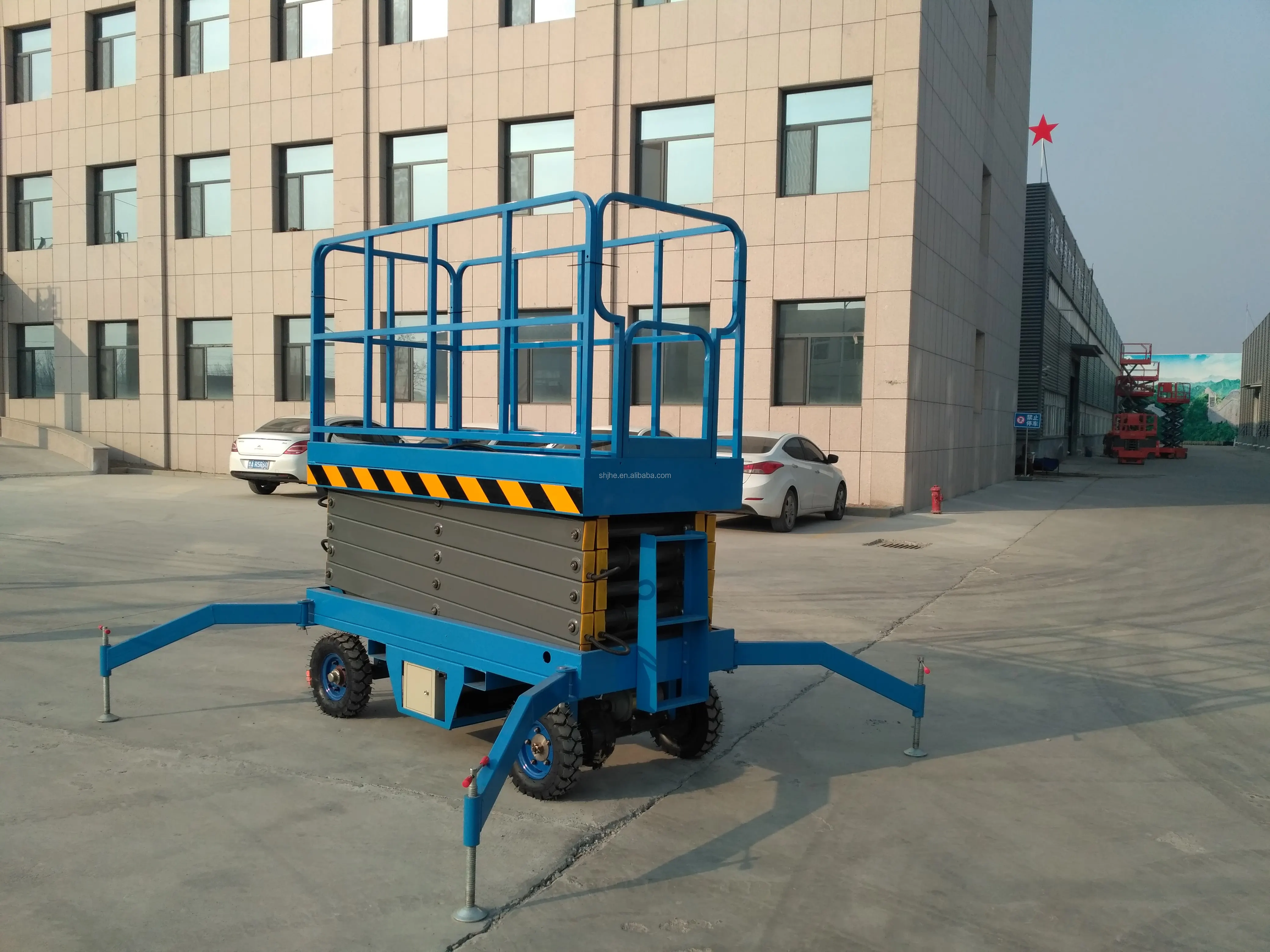 1000kg Electric Scissor Lift/small Aerial Mobile Scissor Lift/home