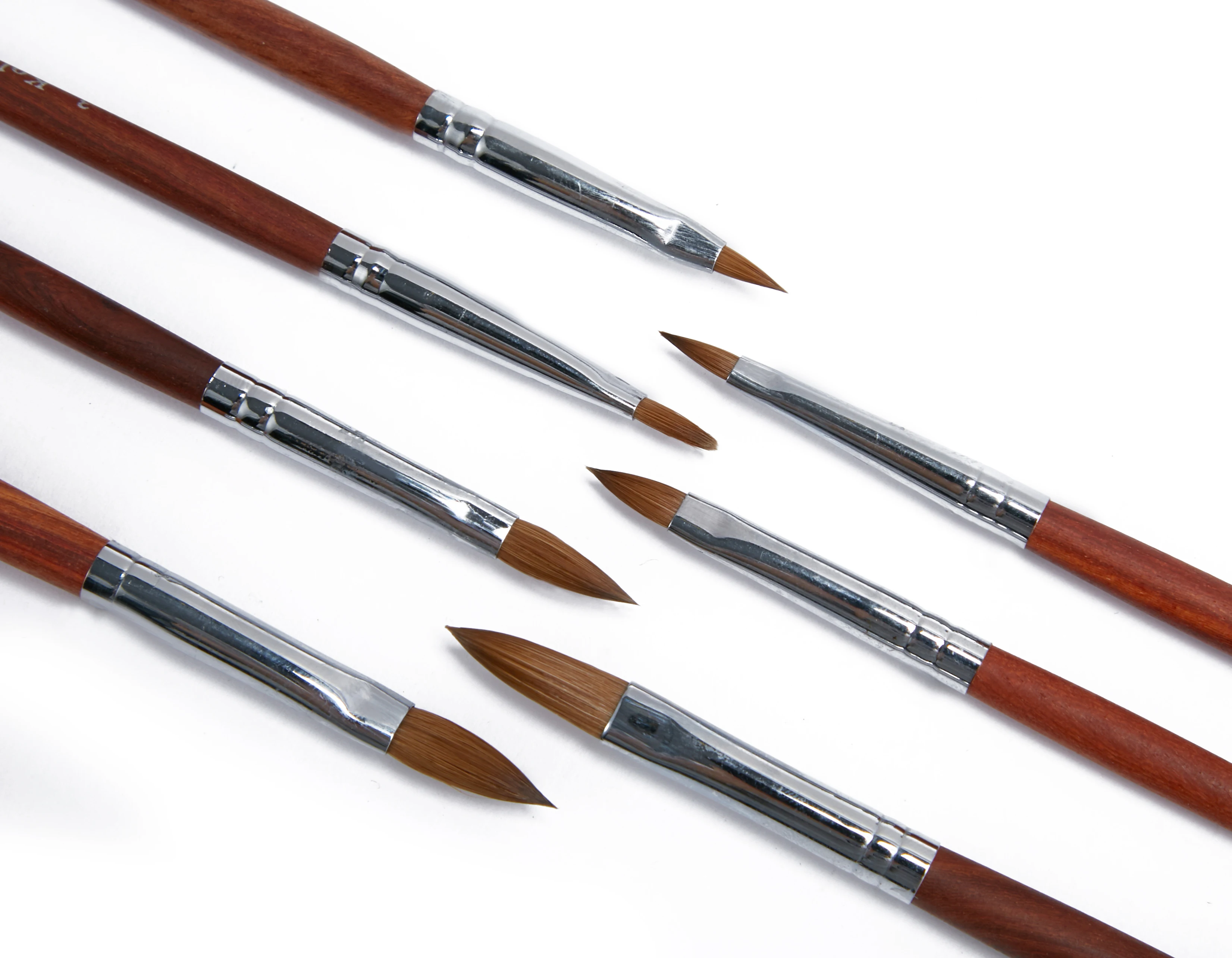 

Wholesale woood handle Kolinsky hair nail art 3D Acrylic brush, Picture