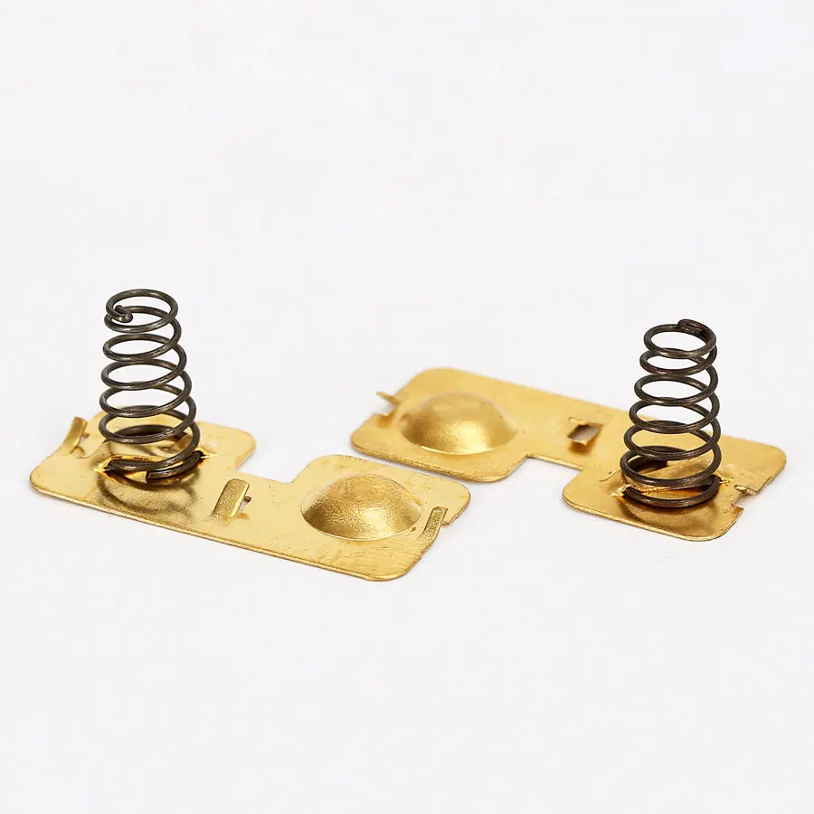 

Customized pressure ball spring battery contact by China factory, Customized color