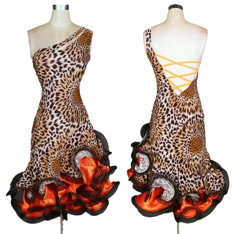 

Wholesales Ballet Dance Lace Best quality dance wear Children Latin Dance Costume Salsa Ballroom Skate Dress Dancewear