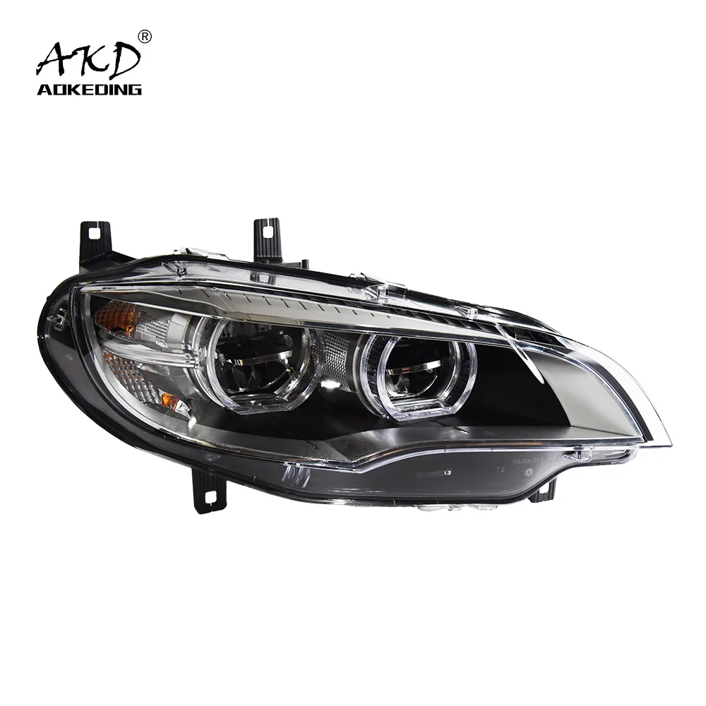 

AKD Car Styling for BMW E71 E70 2007-2013 Headlights X5 X6 Angel Eye Headlight LED DRL Signal Lamp Hid Auto Accessories