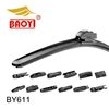 Right and left driving hand flat soft wiper blade get many pattern