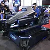 Mecha Style arcade racing virtual reality simulation ride 9d vr car driving simulator game machine