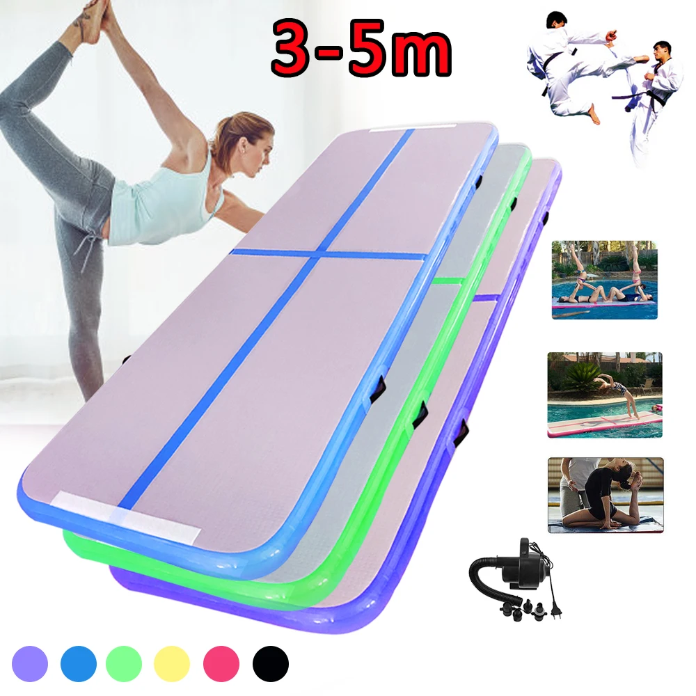 Factory Price Inflatable Gymnastics Mats Exercise Gym Mat Gymnastics