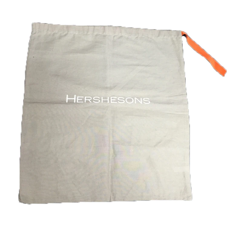 

custom cotton muslin drawstring bag /cotton packaging large dust bag/luxury dust bag, Customized