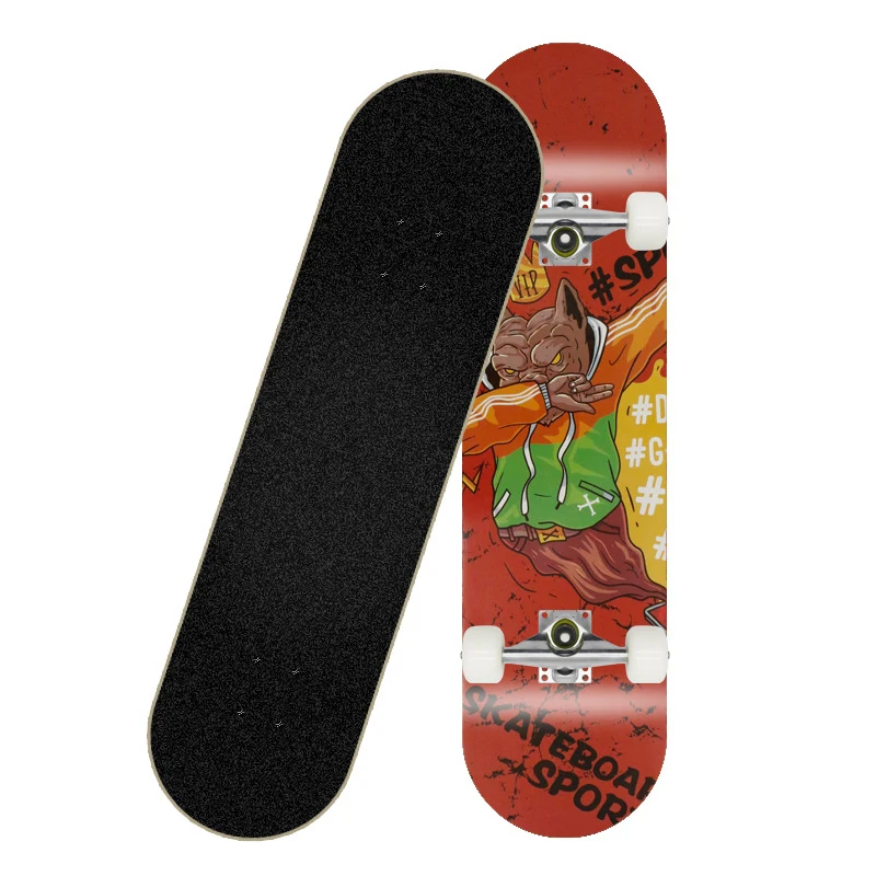 

Hot selling High Quality Best Sales 100% Canadain Maple Wooden Professional Skateboard for kids