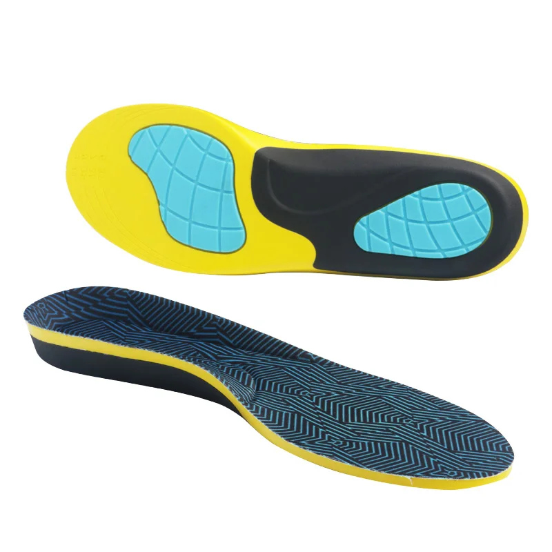 

Factory price PU thickened sport memory foam insole comfort shock absorption insoles