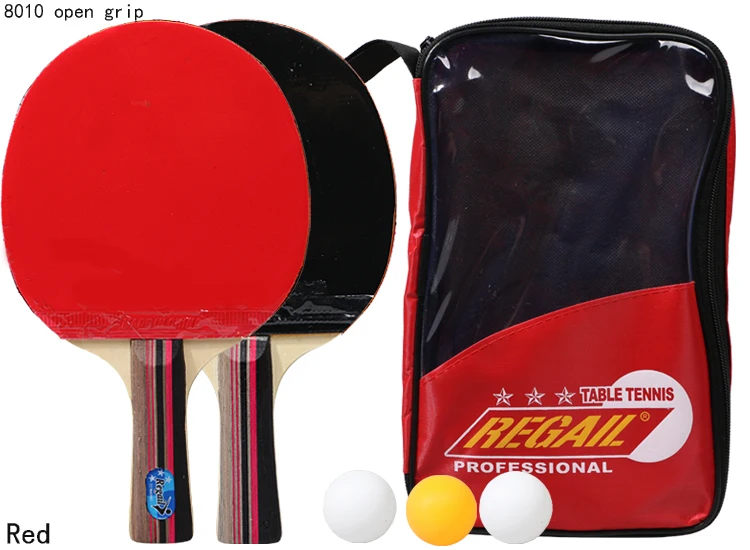 Regail 8010 Sport Table Tennis Racket Premium Rackets Portable Storage