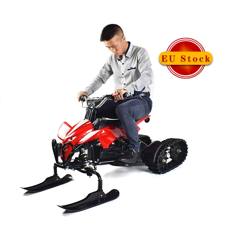 

2020 Hot sales max speed 20km/h electric snow track mobile kids snow racer scooter