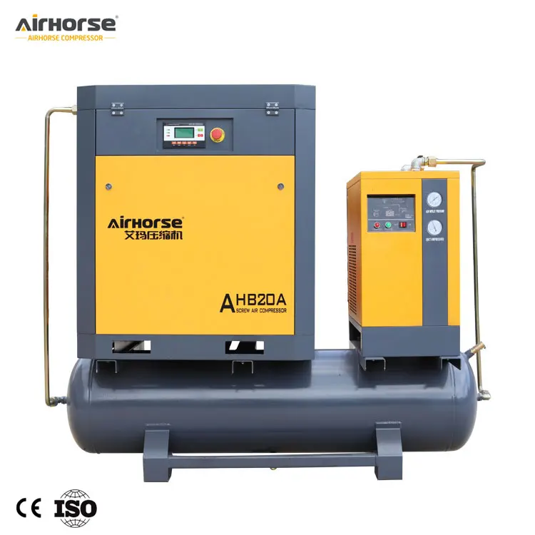 Asme Approved 15kw 20hp Industrial Rotary Screw Air Compressor Prices