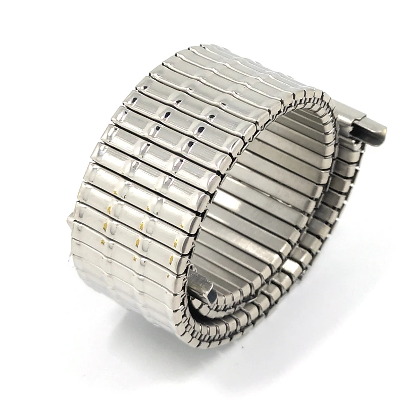 steel elastic metal stainless steel watch band watch strap