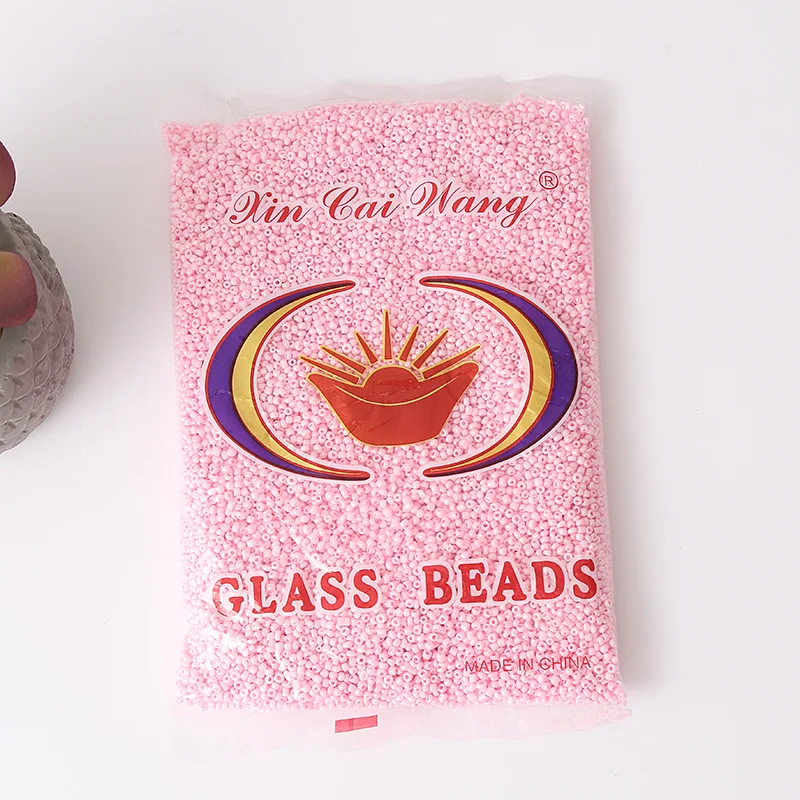 

Customization Glass Seed Beads 3mm Glass Round Beads Opaque Color DIY Jewelry Bags
