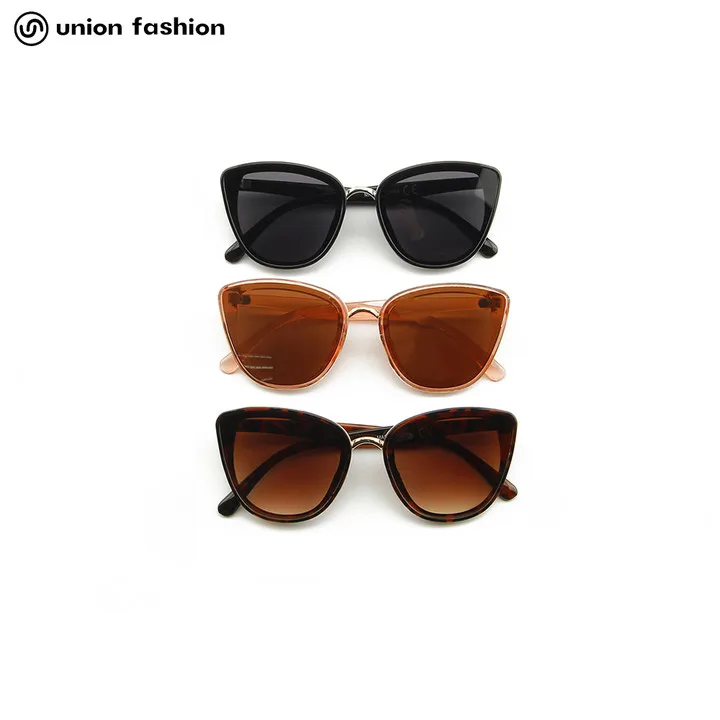 

2023 Hot Selling Classic Big Frame Cat Eye Frame Woman Storage Sunglasses