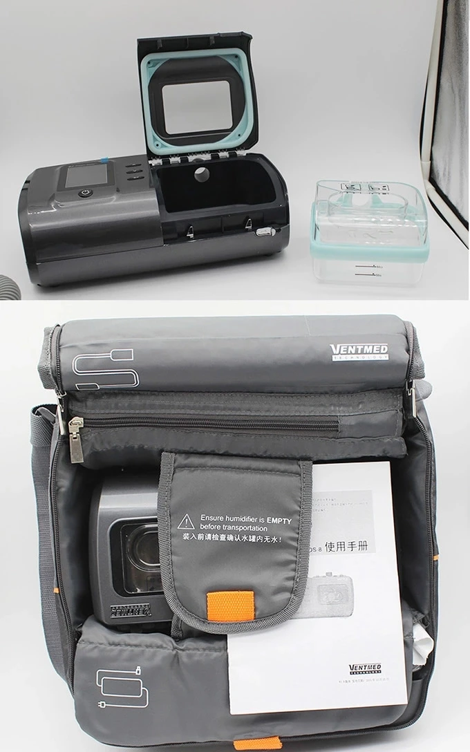 Lung Ventilator DS-8 Auto BiPAP ST30 Breathing Ventilator with Mask Respirator for Hospital
