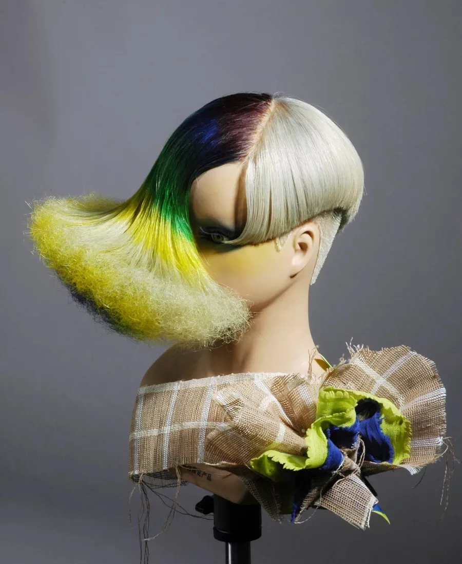 Hairdressing Training Heads 100% Human Hair 20" Mannequin Head With