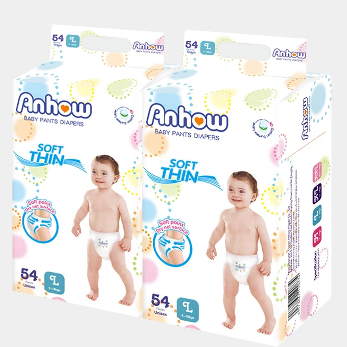 

Factory Supply Oem Brand Package Disposable Soft Organic Baby Pants Diaper Infant Baby Pant Type Training Diapers From China