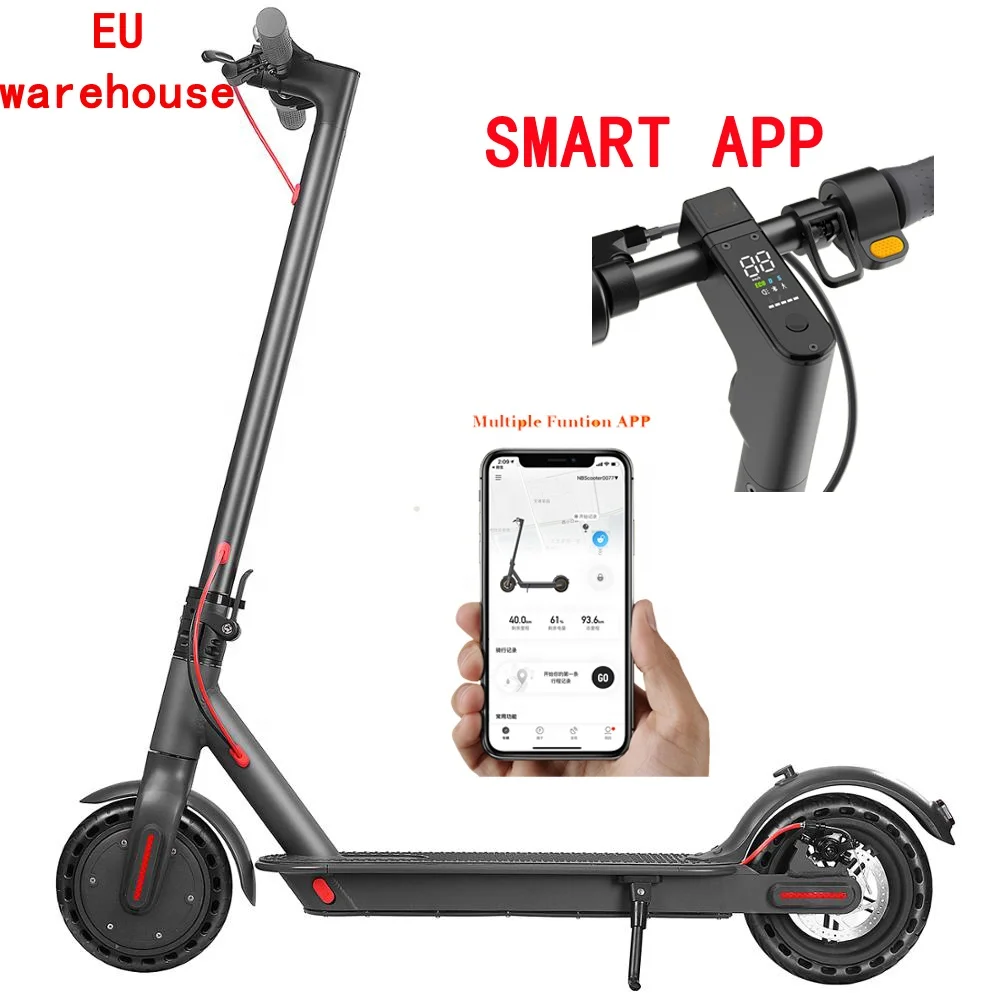 

M365 Pro E Scooter 350W 36V 7.8AH 8.5Inch Folding Adult Electric Scooter Drop Shipping Service In UK EU Germany Warehouse, Black white