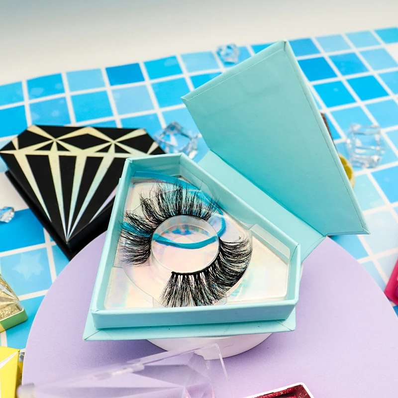 

wholesale waterproof eyelash synthetic fiber eyelashes with custom packaging suit