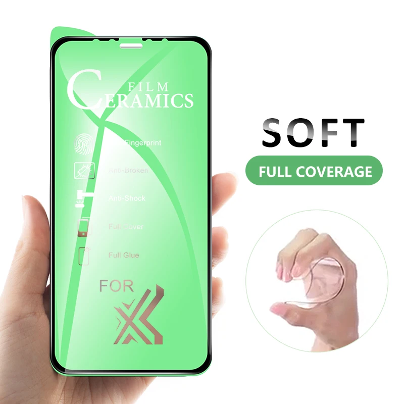 

Soft Ceramic film for Samsung Galaxy A50 A30 A40 A70 A51 A71 A7 A9 M30s 9D fully adhesive film A8 screen protector (not glass)