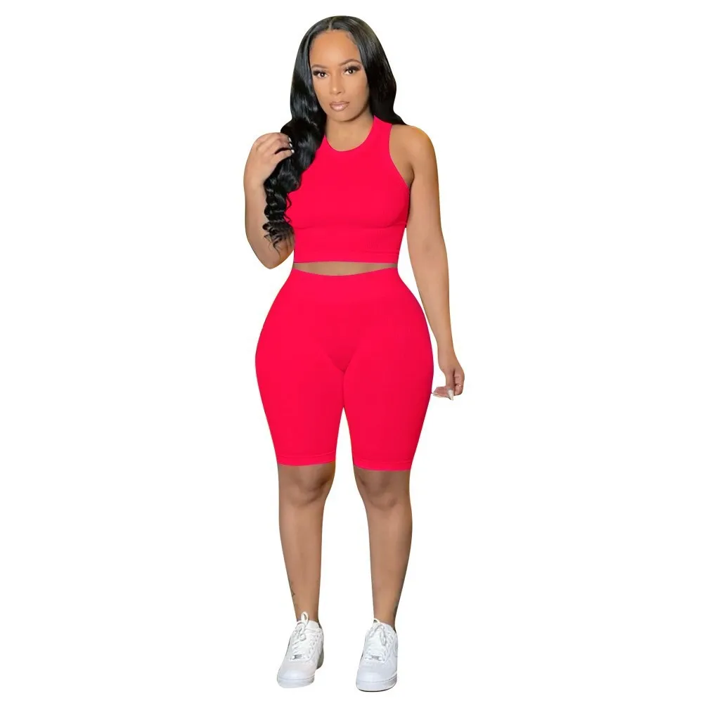 

2021 NEW Custom Service Two Piece Set Fitness Gym Wear High Waist Yoga Pants Seamless Yoga Sets Fitness Women, Customized colors