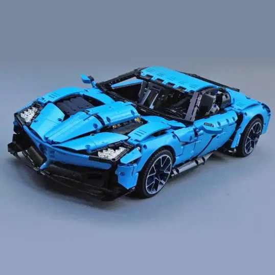 

MOC New Technic Chevrolets Corvettes Grand Sport Il Toro Azzurro Fit Lepining 31189 Model Building Blocks Bricks Toys Gift